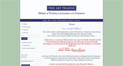 Desktop Screenshot of freearttrading-fernost.de