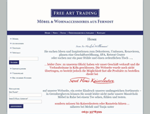 Tablet Screenshot of freearttrading-fernost.de